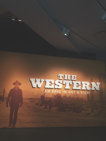 Entrance to "The Western" exhibit